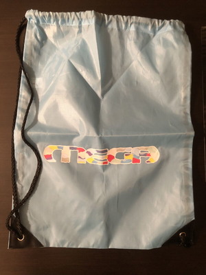 Mega TV promotional collectible beach backpack new