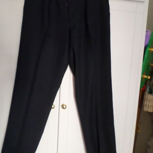 Men's winter pants size L dark blue like new