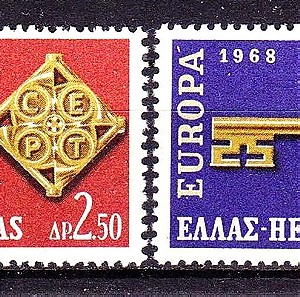 1968 EUROPA Stamps  - Complete set , MNH / good condition