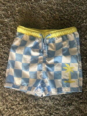 Orchestra baby swimwear for boys 18 months new, yellow and turquoise