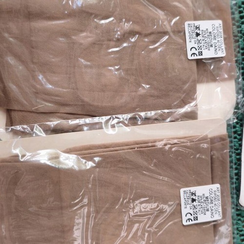 Golden Net Allegro tights pack of 6, new, 40 DEN, medium, daino