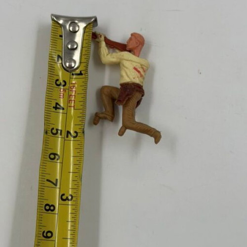 Hunter figure used vintage western toy figure