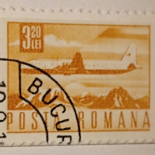 Romania stamps used, set of 3