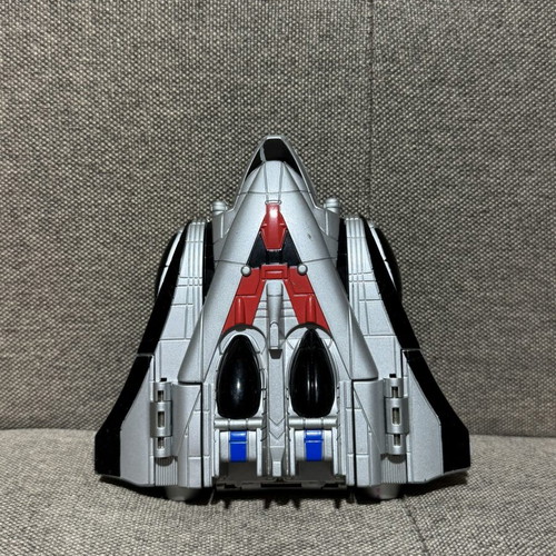 Power Rangers Time Force Megazord Jet Mode Deluxe micro playset used
