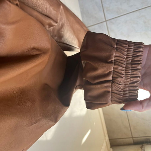 Set of two women's leather jogger pants Secret, like new, size S