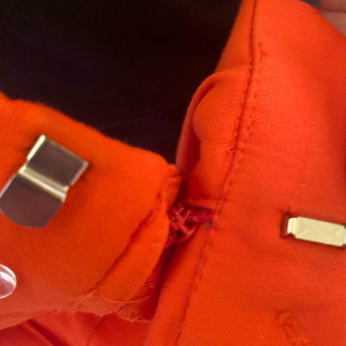 Zara women's orange pants like new, size L