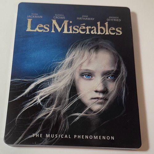 Les Miserables Steelbook used, Blu-ray and DVD Best Buy Exclusive