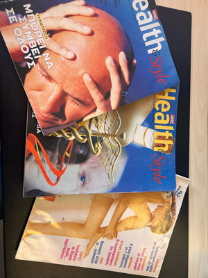 Health & Style magazines used, pack of 3, years 2003/2005