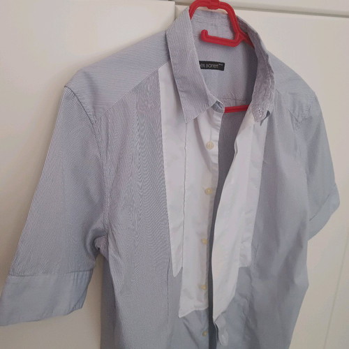 Neil Barrett summer striped collectible shirt like new XL