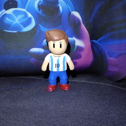Lionel Pessi figure 8.5 cm used, Stumble Guys Argentina #10