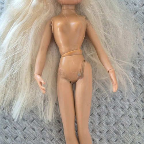 Bibi Bo El Greco doll with own dress, used