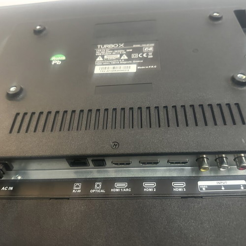 Turbo X TV with clear image and rich sound