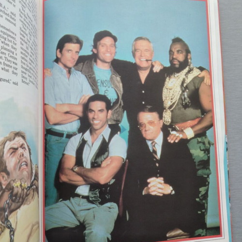 The A-TEAM Annual 1988 hardcover book used