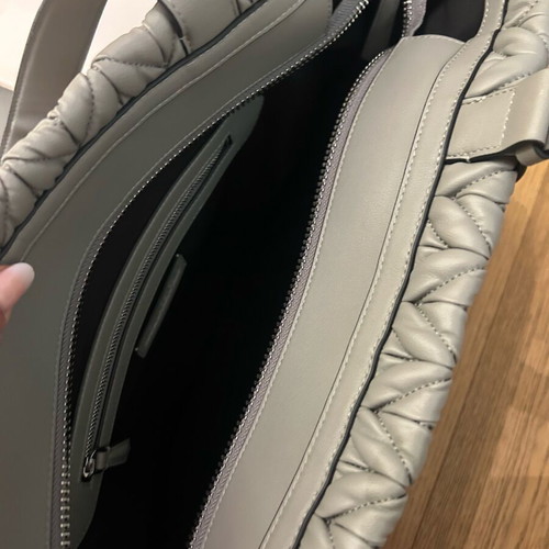 Shopper bag Karl Lagerfeld like new, grey shoulder bag