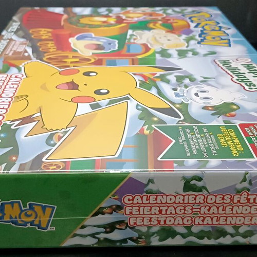 Pokemon Holiday Christmas Advent Calendar 2024 new with 16 figures