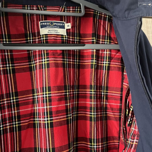 Fred Perry Harrington jacket like new, size M, blue