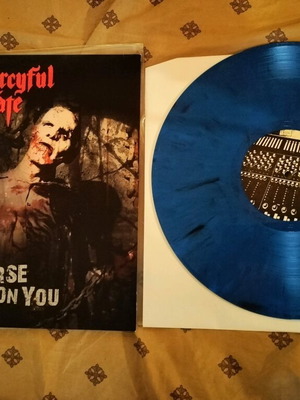 Mercyful Fate The Curse Is On You LP new, signed by King Diamond