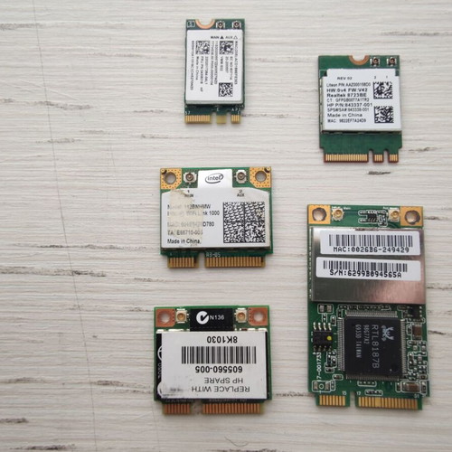 Laptop WiFi Cards pack of 5 like new
