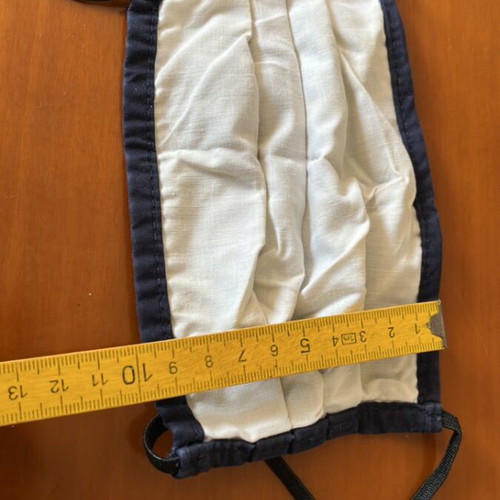 Protective mask with Greek flag like new