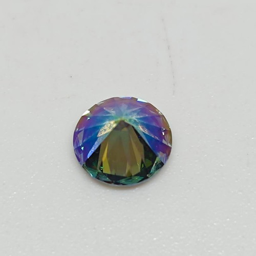 Moissanite precious stone 1ct like new, blue color, perfect cut