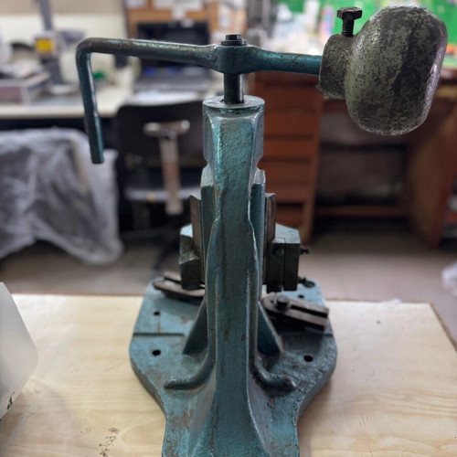 Jewelry press used, small tabletop tool for many tasks