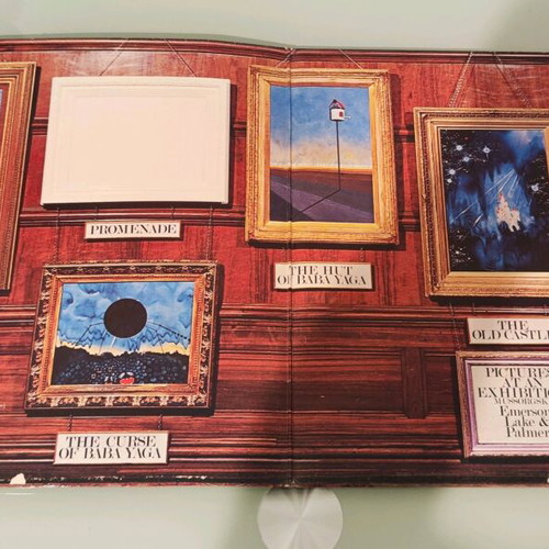Emerson Lake & Palmer Pictures at an Exhibition LP used, rock