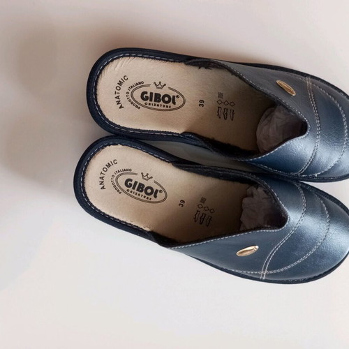 Women's slippers size 39 blue anatomic like new
