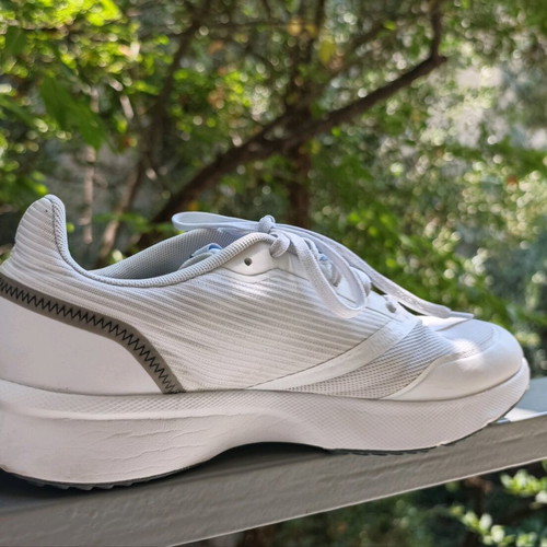 Adidas Nova Flow EH1362 men's shoes used, size 45 ⅓, white