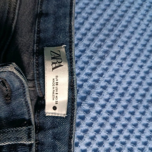 ZARA skinny jeans size 38 like new, dark blue