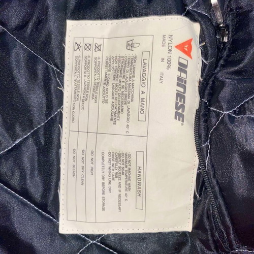 Dainese Motorcycle Vest Made In Italy Size 48 Medium Like New