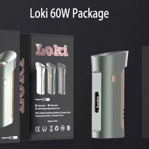 Loki Box Mod 60W by Koguovape new, silver