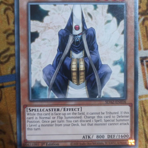 Summoner Monk Yu-Gi-Oh! card like new