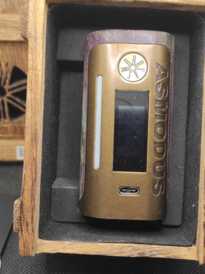Asmodus Lustro 200W Kodama stabilized wood edition like new