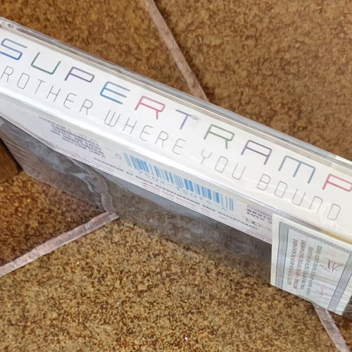 Supertramp Brother Where You Bound 1985 sealed cassette tape
