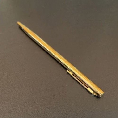 Metallic Ultra-Thin Pen Gold Tone new