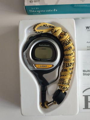 RadioShack Vintage Digital Stopwatch LCD new, unused
