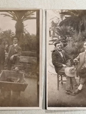 Old photographs used