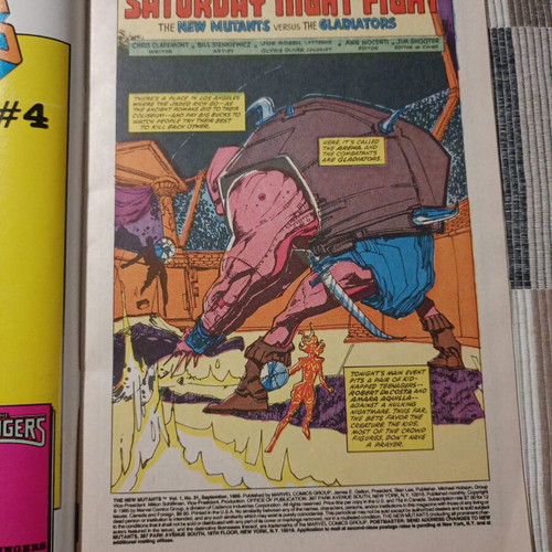 Marvel The New Mutants #31 comic book used