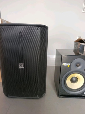 PA Speakers and Studio Monitor Audiophony Nova 12A and KRK Rokit 8 like new