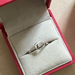 Silver 925 ring new, silver with hallmark