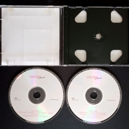 Franz Schubert 2 CDs used, classical music