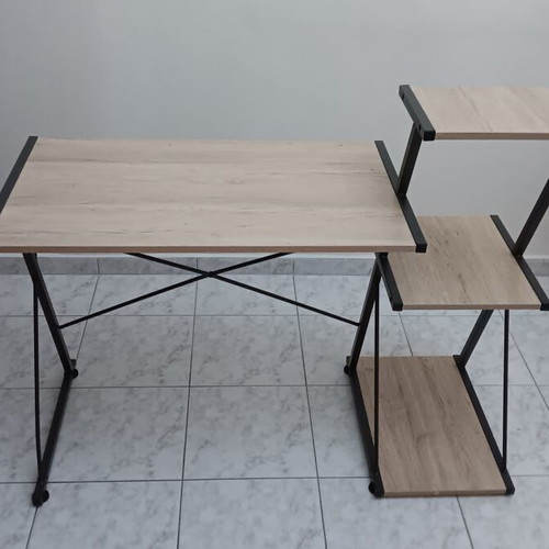 Norex Desk like new with 3 shelves