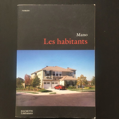 Les Habitants by Mano used, French novel