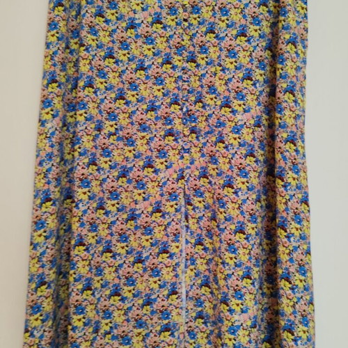 Zara maxi skirt with floral print, XL