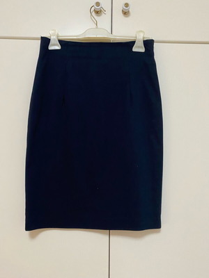 Access skirt blue used, size M / 38 / 10 with lining