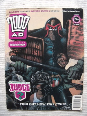 2000 AD Issue 872 used, year 1994