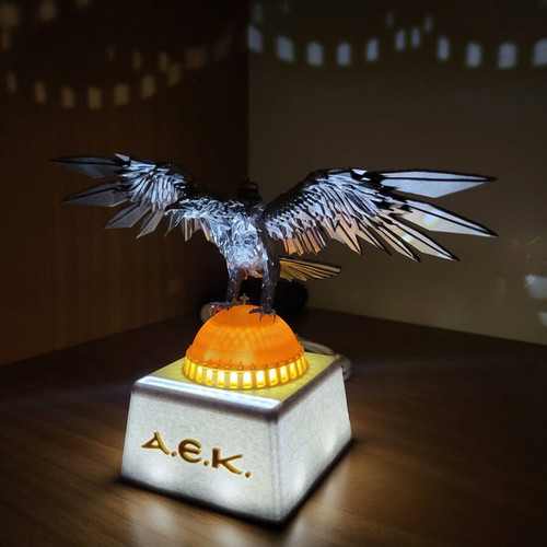 AEK Double-Headed Eagle with LED Light, 20cm