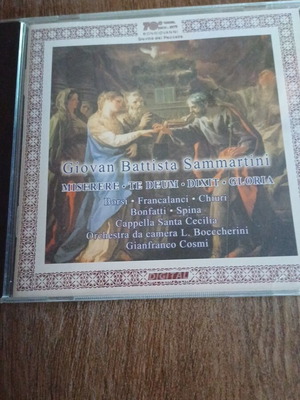 Giovan Battista Sammartini CD σαν καινούργιο, κλασική μουσική