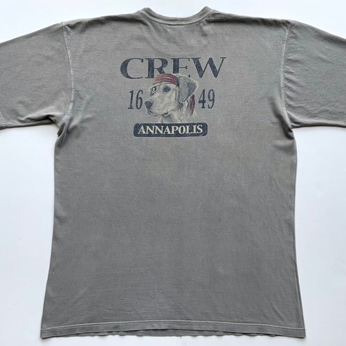 Men's Annapolis 1649 Crew T-Shirt used, gray, size XL/XXL