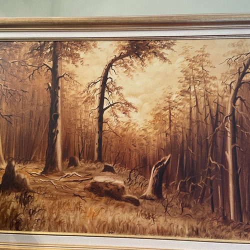 Oil painting still life like new